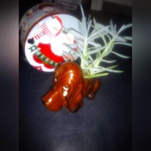 Vintage Planter With Succulent